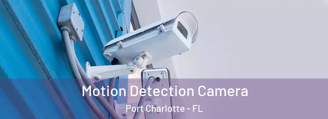 Motion Detection Camera Port Charlotte - FL